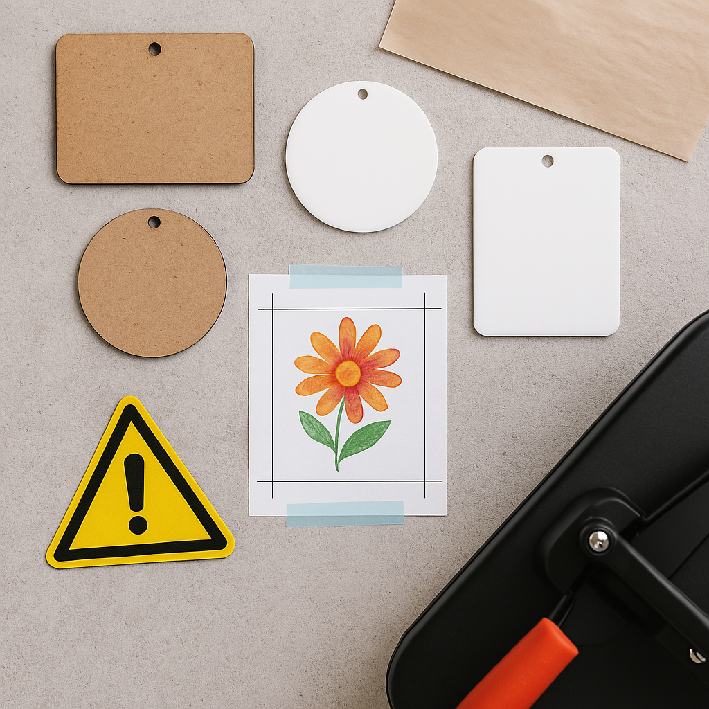 How to Sublimate on Both Sides of MDF and Acrylic Blanks (Yes, It’s Possible – But Read This First!)