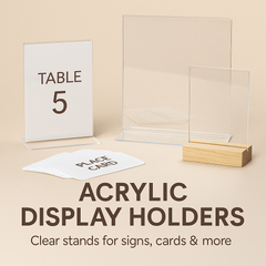 Acrylic Display Holders