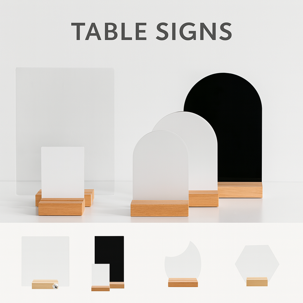 Table Signs