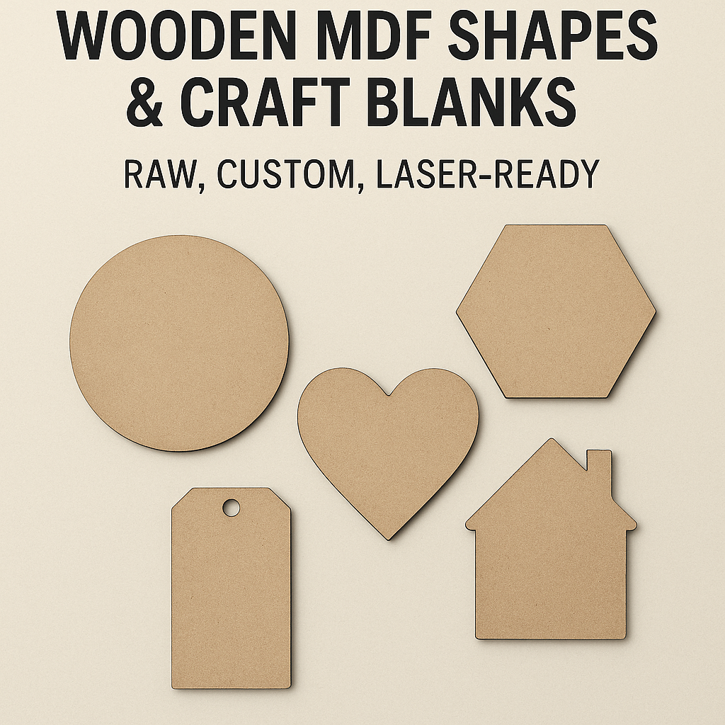 Wooden MDF Shapes