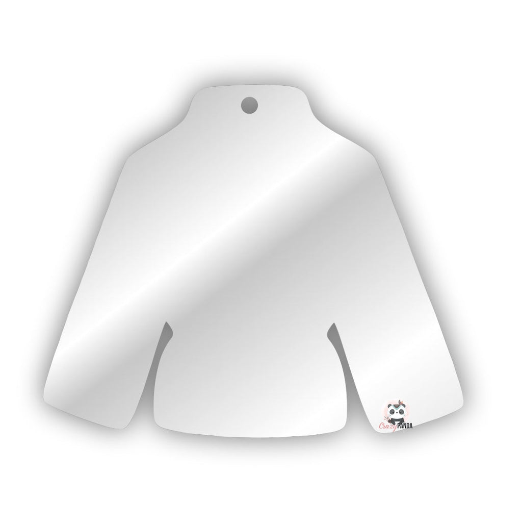 Acrylic Blank Clear Karate Shirt ~ 1.5mm