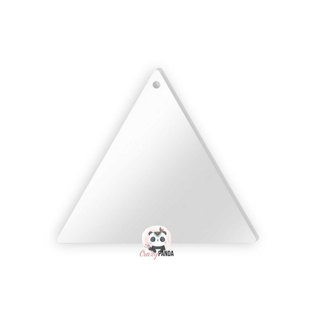 Acrylic Blank Clear Triangle Sizes {Recommended for Sublimation}