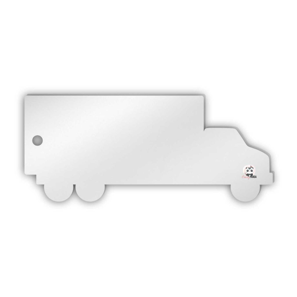 Acrylic Blank Clear Truck 70x30x3mm {Recommended for Sublimation}