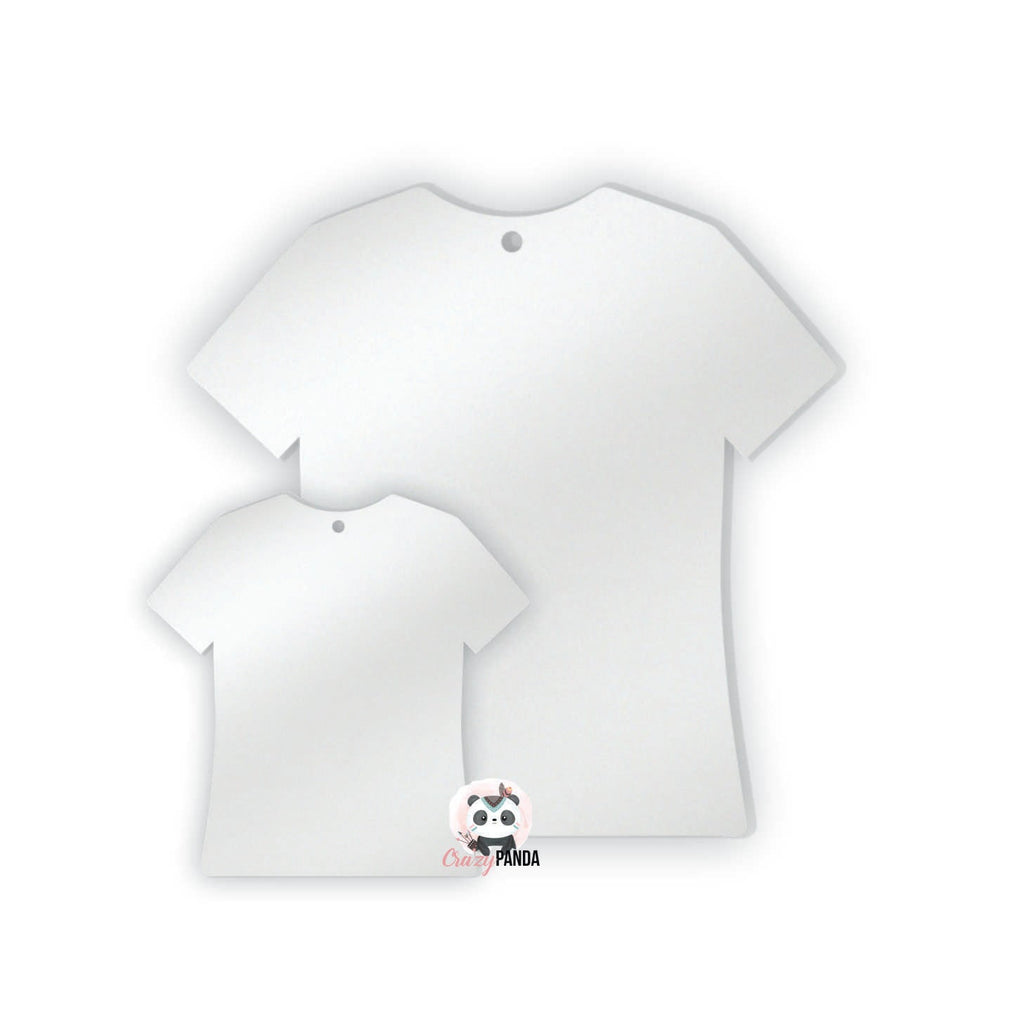 Acrylic Blank Clear T-Shirt Sizes ~3mm {Recommended for Sublimation}