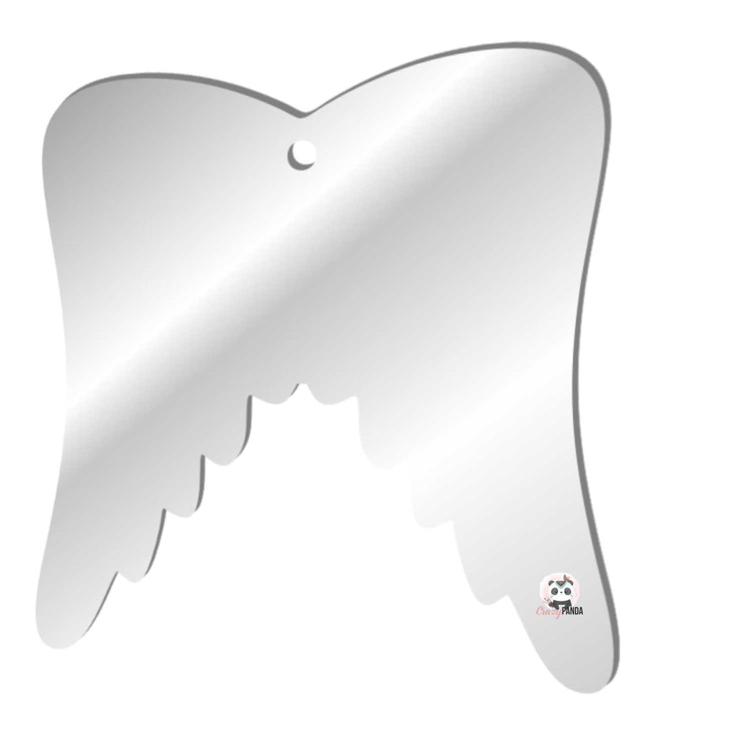 Acrylic Blank Clear Wing 60x60x3mm {Recommended for Sublimation}