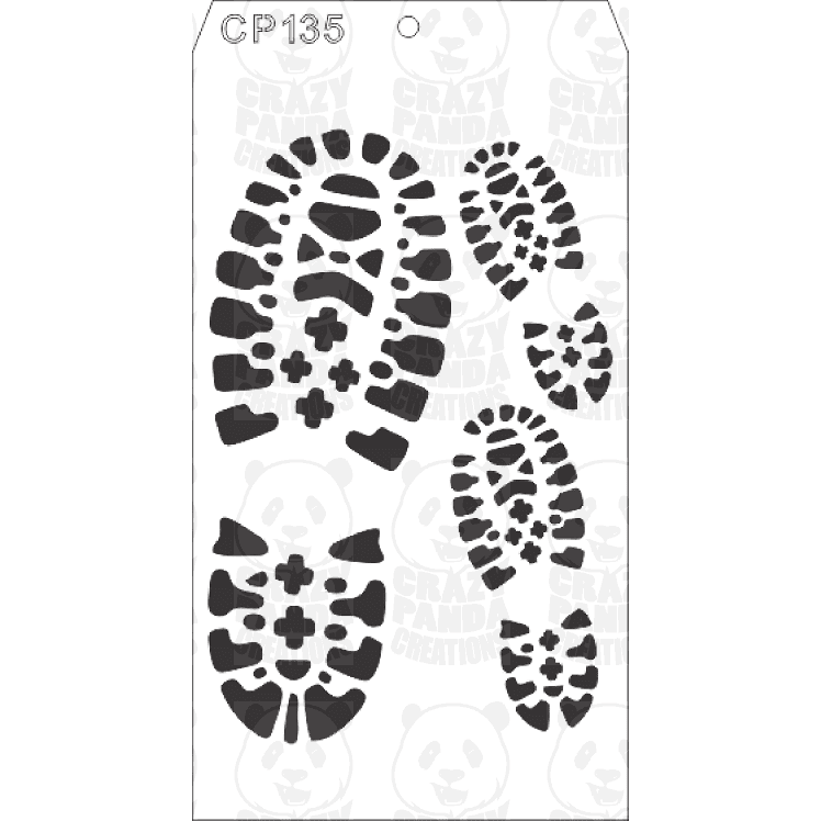 CP135-Boots Prints