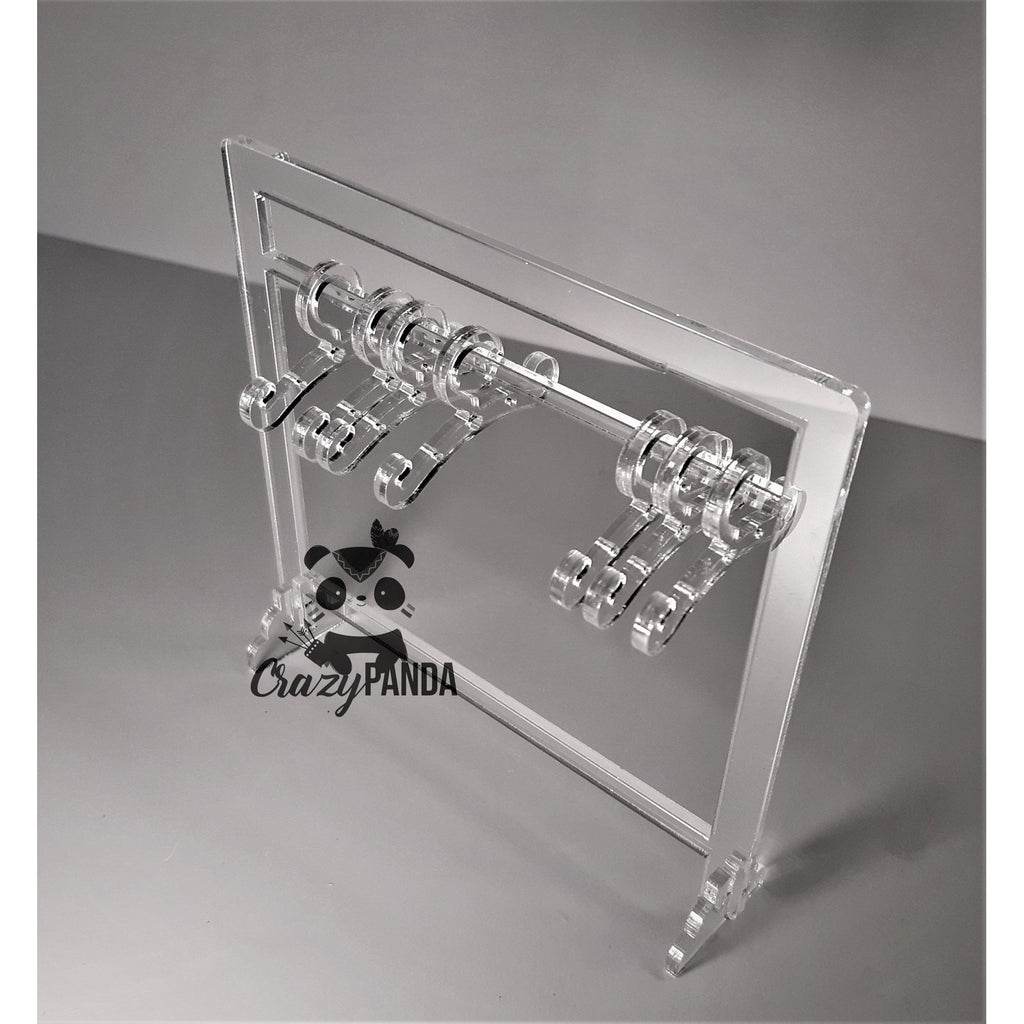 Acrylic Blank Clear Earring Stand - 130x130mm