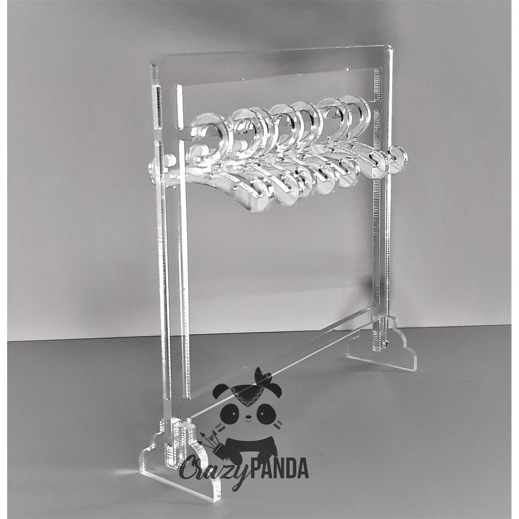 Acrylic Blank Clear Earring Stand - 130x130mm