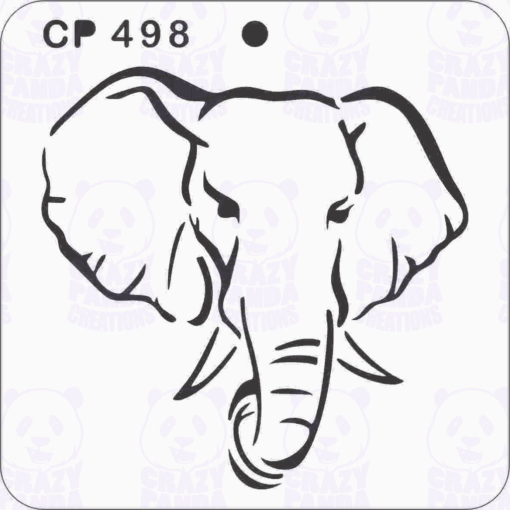 CP498-Elephant head