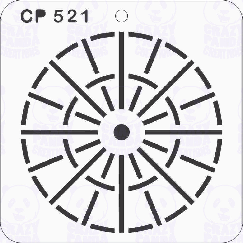 CP521-Dot Art Pattern