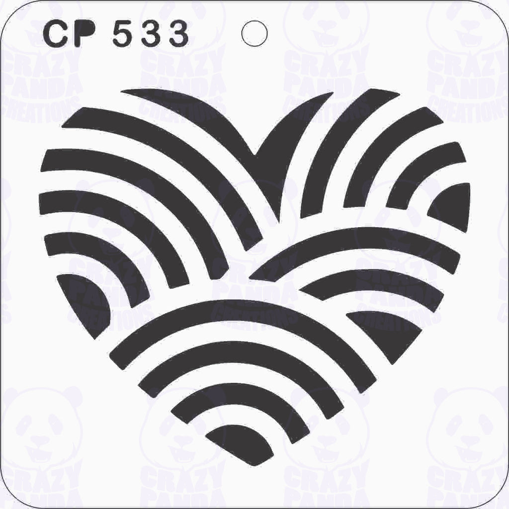 CP533-Rainbow Heart