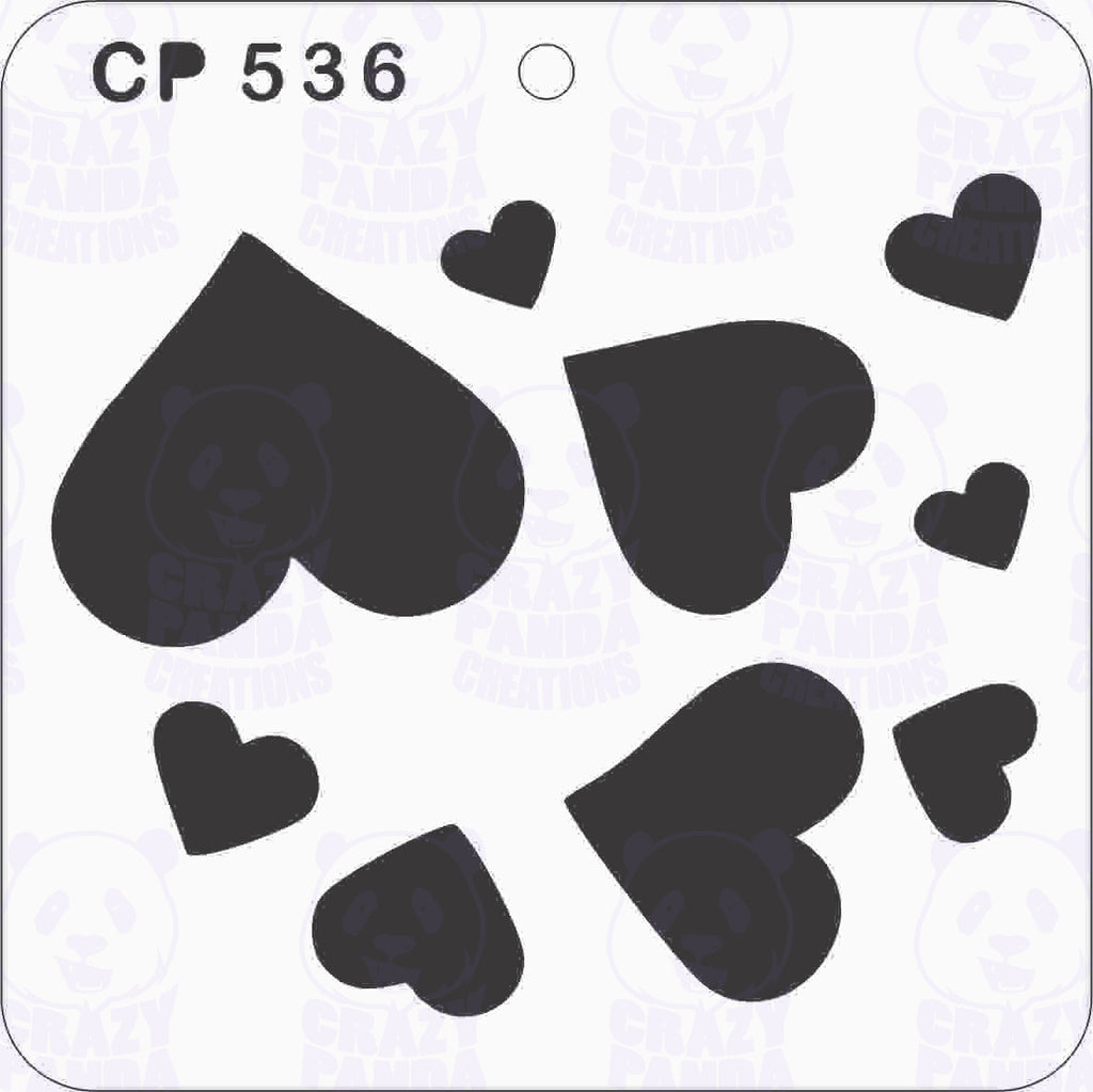 CP536-Heart Pattern