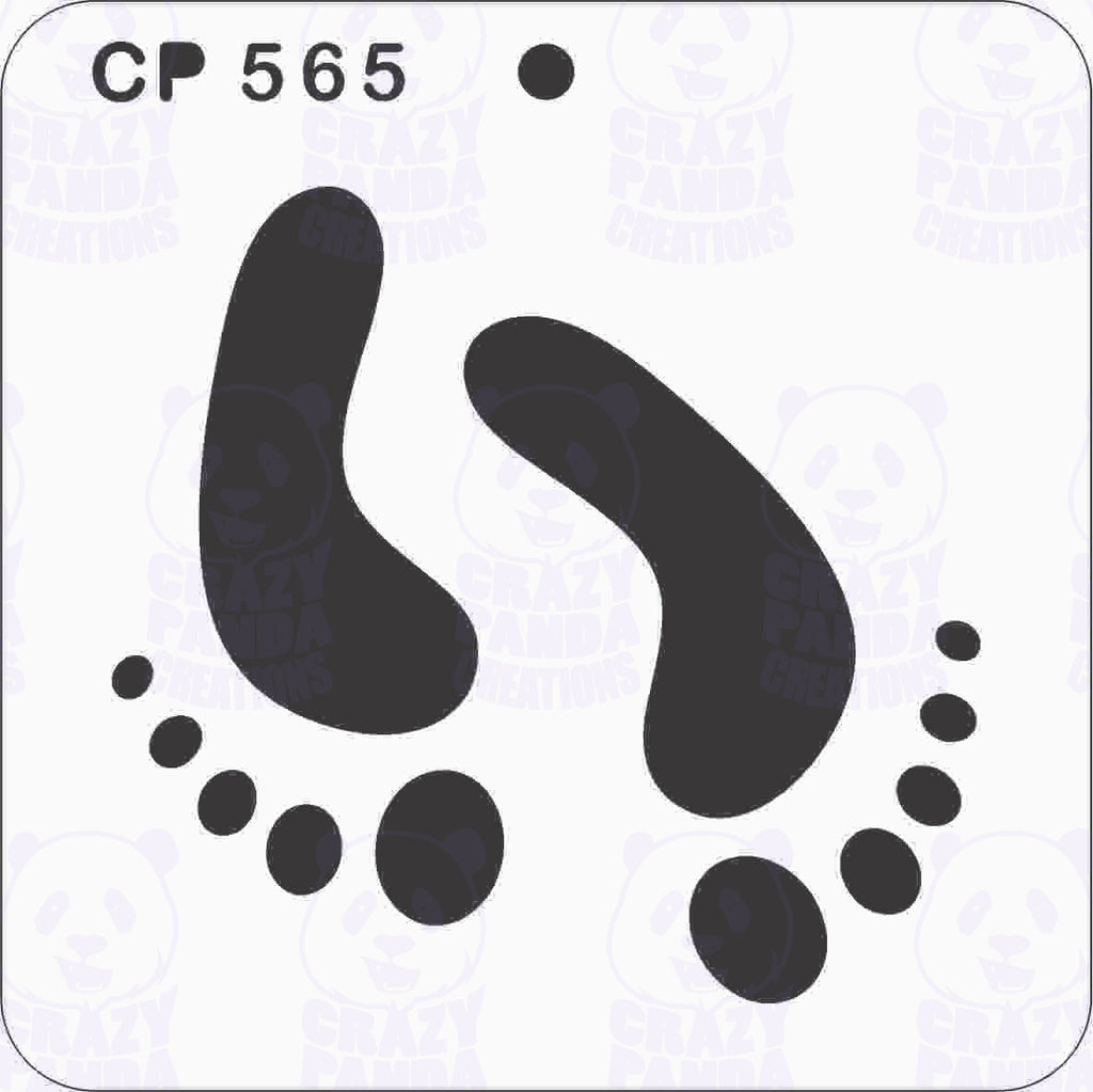 CP565-Foot Print Pattern