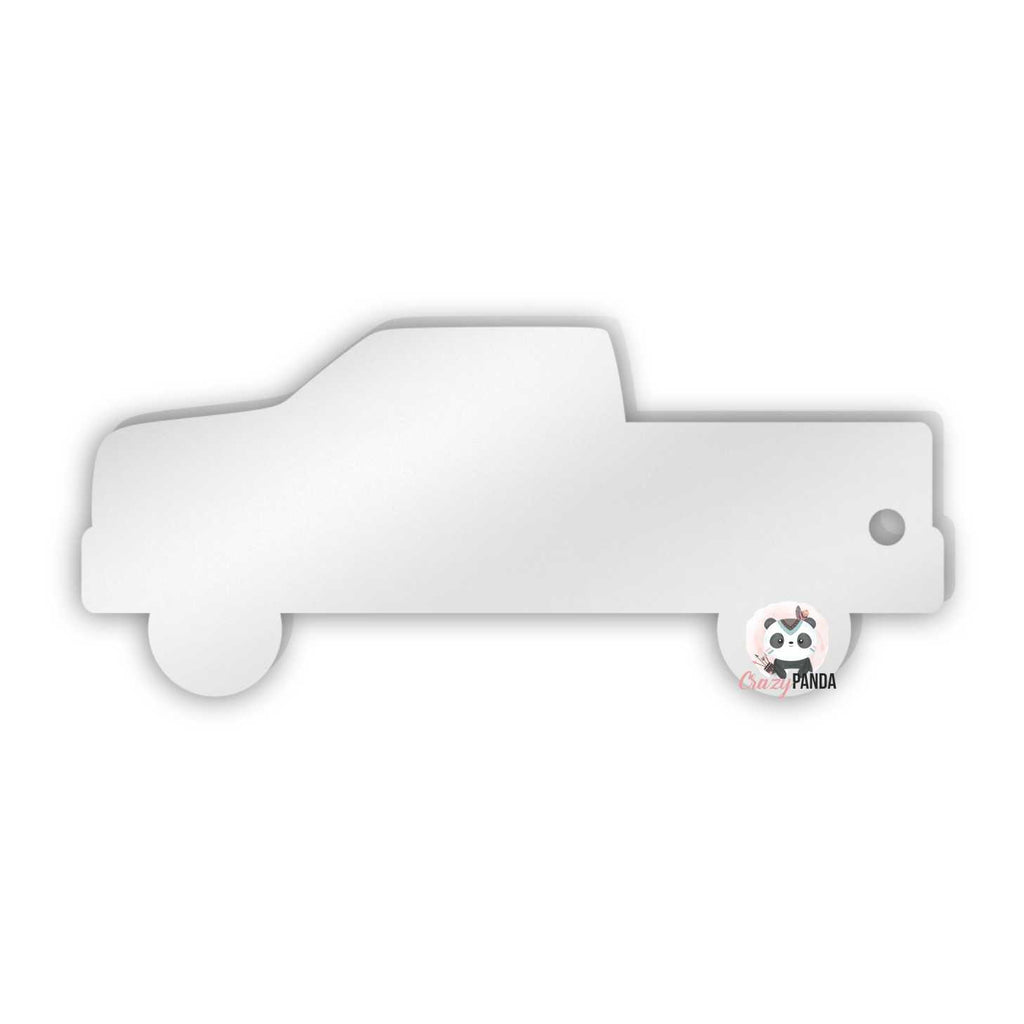 Acrylic Blank Clear Pick-Up Truck 70x30x3mm
