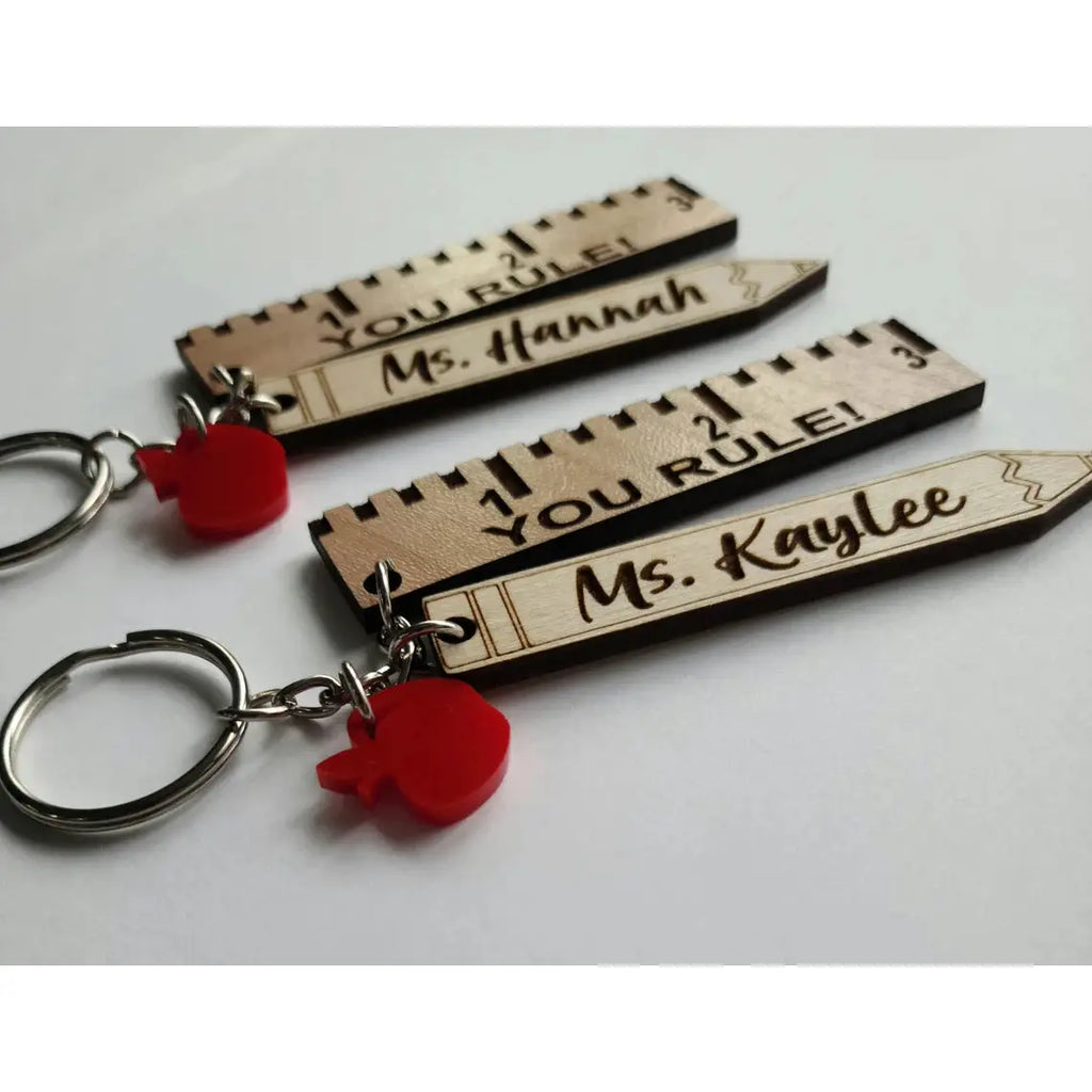 Teacher Keyring