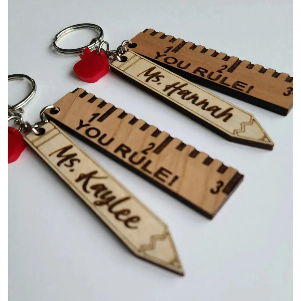 Teacher Keyring