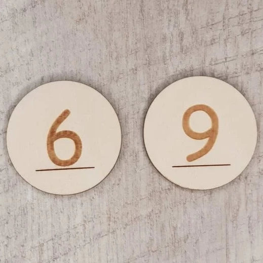 Number Recognition Montessori Learning Board